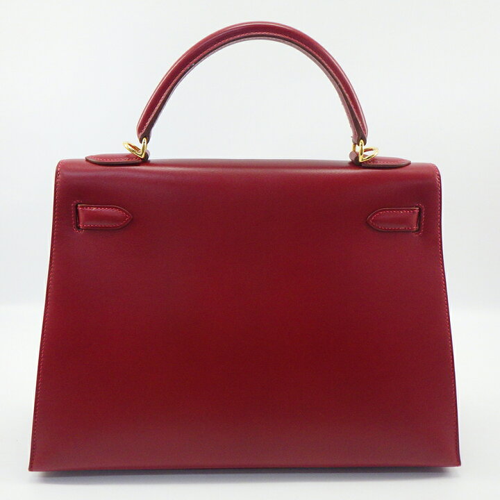 楽天市場】HERMES エルメス ケリー32 ハンドバッグ □F刻印 ルージュ  