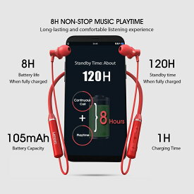 正規品 純正 レノボLenovoイヤホンBT5.0スポーツ防汗ヘッドセットiPhone用のマイク付き磁気イヤフォンをキャンセルするワイヤレスランニングヘッドフォンノイズ