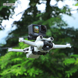 スポーツカメラホルダードローンライトブラケットランプfor Mini3 Pro for ACTION 2 GoPro 10 Insta360 GO 2 カメラ