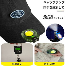 人体感応誘導 COBライト 懐中電灯 キーホルダーライト led 強力 小型 充電式 投光器 ライト USB 作業灯 ワークライト カラビナ 防水 最強 防災 ミニ 高輝度 マグネット 車 照明 5種類ライト