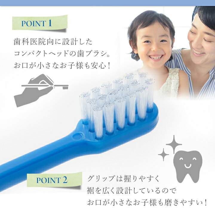 楽天市場】歯科医院用歯ブラシ 20本入り 子供用 ( ふつう ) 歯ブラシ 