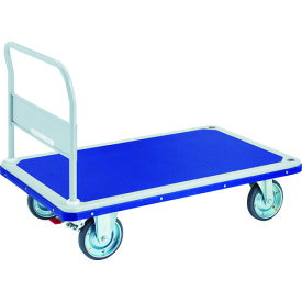 TRUSCO　プレス製台車　プレス製　ドンキーカート　固定式1225X775　ストッパー付　　502NS　868-8606