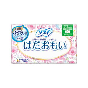 ユニチャーム ソフィ はだおもい ふつうの日用 羽つき 26枚入 4903111317950