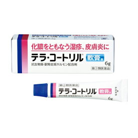 【第(2)類医薬品】 テラ・コートリル軟膏a　6g 4987123701686