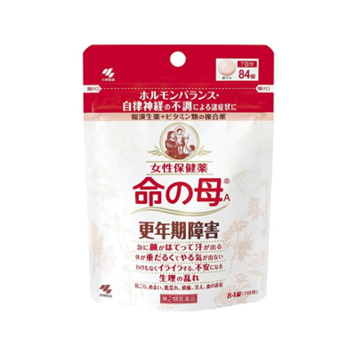 【第2類医薬品】命の母A パウチ 84錠 4987072020029 | ドラッグフォーユーネットショップ