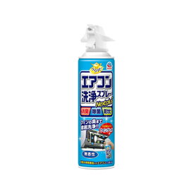 らくハピ　エアコン洗浄スプレー　Nextplus　無香性　420ml　1本入り　4901080688514