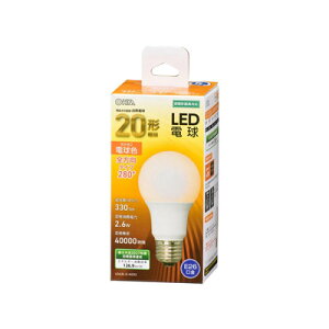 LED�d���@E26�@20�`�����@�d���F�@LDA3L-G AG52�@4971275644519