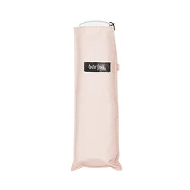 Waterfront ポケフラットサンシェイド50cm シルバー手元 折りたたみ傘 ピンク　晴雨兼用　4518003027284
