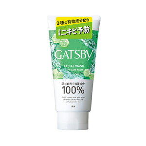 【医薬部外品】GATSBY 薬用 フェイシャルウォッシュ トリプルケア アクネフォーム 130g 4902806117905