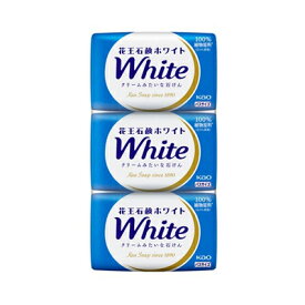 花王石鹸ホワイト　ホワイトフローラルの香り　バスサイズ　130g×3個入　4901301430212