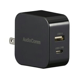 USB`[W[iPDΉUSB-C ő65Wo/USB-A o2.4A/ubNj (񂹕i)@4971275361751