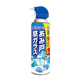 アース製薬 虫こないアース あみ戸・窓ガラスに 450ml　4901080256812