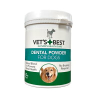 【送料無料!】 VET`S BEST デンタルパウダー 犬用 90g (※お取り寄せ品)　0031658803767