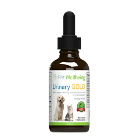 【送料無料!】 Pet Wellbeing 液体サプリメント Urinary Gold(犬用) 59ml （お取り寄せ品）　0661822000090