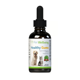 【送料無料!】 Pet Wellbeing 液体サプリメント Healthy Gums (犬用) 59ml （お取り寄せ品）　0661822000199