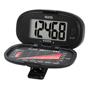 タニタ TANITA 歩数計 PD-645-BK 4904785564503
