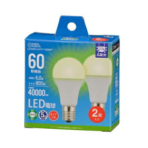 ()I[d@ LEDd `i60`/F/800lm/6.0W/E17/Ra84/Lz210°/`Ή/fMގ{HΉ/2j i񂹕ij@4971275655492