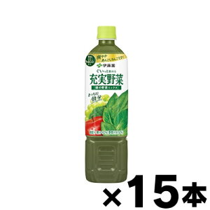 伊藤園 エコボトル 充実野菜 緑の野菜ミックス 740g×15本 ※他商品同時注文同梱不可 4901085626023