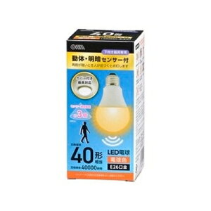 LEDdi40`/́EÃZT[t/p/dF/535 lm/E26/4.4Wj (񂹕i)@4971275655812
