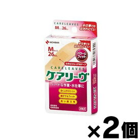 【メール便送料無料】ケアリーヴ　パワー＆フィット　Mサイズ　CLP26M　26枚入×2個セット　4987167065294*2