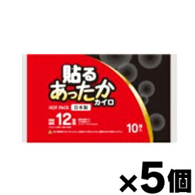 アイリス・ファインプロダクツ 貼るあったかカイロ レギュラー 10個入り×5個　4582228252516*5