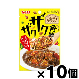 エスビー食品 カレープラス　ザクザク食感！スパイスクランチ 20g×10個　4901002182939*10