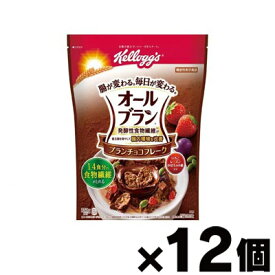 【送料無料!】 ケロッグ オールブラン ブランチョコフレーク 350g×12個　4901113219449*12