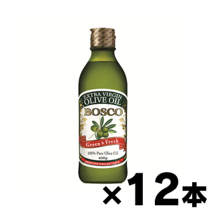 楽天市場】ボスコ エキストラバージンオリーブオイル 500ml×12本  