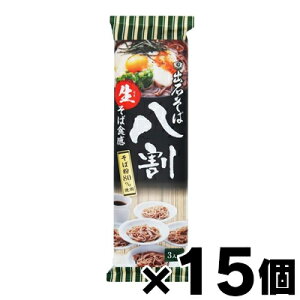 【送料無料!】 田靡製麺 出石そば 八割 210g×15個 4974657435309*15