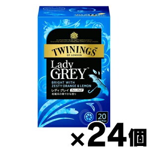 【送料無料!】 トワイニング ティーバッグ レディグレイ(2.1g*20袋入)×24個 (※お取り寄せ品) 4901305124766*24