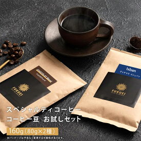 ＼初回限定★赤字超特価！／ お試しセット スペシャリティコーヒー 【 お試しセット 160g(80g×2種) 初回限定2セットまで 】 コーヒー豆 スペシャルティコーヒー コーヒー レギュラーコーヒー グァテマラ ショコラ 珈琲 珈琲豆 ストレート ブレンド 富久栄珈琲