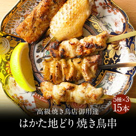 z 地どり 地鶏 じどり はかた地どり焼鳥串 15本セット 国産地鶏 急速冷凍 生肉 長期保存 真空パック 博多 福岡 鶏肉 おつまみ 贈り物 送料無料 高級 詰め合わせ パーティー