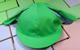 【送料無料・消費税込み】【可愛い耳付き帽子】イヤードロップ　ウサギの耳付き帽子　垂れ耳付きワンちゃん　うさぎ　ウサギ　イヌ　いぬ　犬　ダックスフンド　(子供用)(幼児用)　可愛い　当店オリジナル商品　保育園　幼稚園　イベント帽子　お祭り　発表会