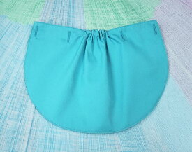 【送料無料】帽子の日よけカバー　日よけの垂れ　子供用幼児用のカラー帽子に　作業用帽子の首裏に　日除けの首の垂れ　ボタン穴付ボタン4個付　取り付け取り外しタイプ　豊富なカラー(赤色　桃色　オレンジ色　黄色　濃いピンク色　青色　水色　緑色　黄緑色　紫色)