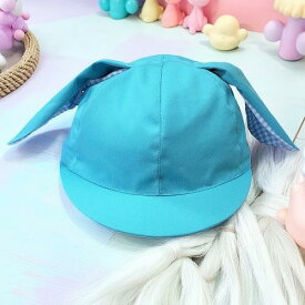 【送料無料・消費税込み】【可愛い耳付き帽子】イヤードロップ　ウサギの耳付き帽子　垂れ耳付きワンちゃん　うさぎ　ウサギ　イヌ　いぬ　犬　ダックスフンド　(子供用)(幼児用)　可愛い　当店オリジナル商品　保育園　幼稚園　イベント帽子　お祭り　発表会