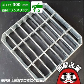 スチール製 会所桝用ます蓋 ます穴300mm用 歩道用〜 T-2 OKTX-30 公共建築協会品質性能評価製品 日本製 奥岡製作所 オーケーグレーチング [お問い合わせ用番号 R432]