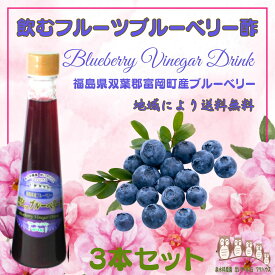 【 飲むフルーツ ブルーベリー酢 】 1瓶200ml 3本入り 飲む酢 誕生プレゼント 果実酢 健康酢 無添加 国産 おいしいお酢 美味しいお酢 飲むお酢 フルーツ酢 フルーツ ビネガー ドリンク お酢ドリンク 美容ドリンク 健康ドリンク 泉水耕農園思いやりの丘フクハウス