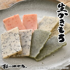 生かきもち 8個入り 餅の田中屋 1861年創業 | 桜エビ えび 海老 昆布 ごま ゴマ 塩 青のり 青海苔 おかき かきもち かき餅 あられ アラレ 生 生あられ 生かき餅 生かきもち なまかきもち 生おかき 餅菓子 お菓子 お餅 もち米 せんべい 煎餅 生せんべい ギフト プレゼント