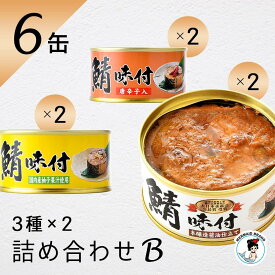鯖缶 詰め合わせセット Bセット 缶詰 高級 ギフト おすすめ サバ缶 家飲み おつまみ ノルウェー産 福井缶詰