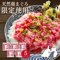 マグロ ネギトロ ねぎとろ 冷凍 マグロ 小分け 刺身 天然南まぐろたたき身100g×5 86171