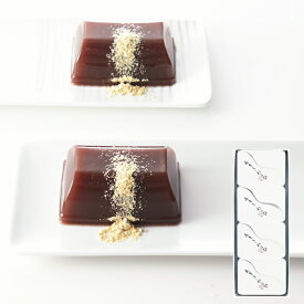 福壽堂秀信 公式 あずきわらび わらび餅 4個入 | もっちりわらび餅 自家製餡 小豆餡 きな粉 和菓子 和スイーツ 大阪土産 個包装 ギフト お取り寄せ 誕生日祝い 御祝 内祝