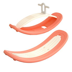 ★楽天50冠達成！★バランスボード×ロッキングポニー　クリスマス　ギフト　プレゼント　 ロッキングホース 馬 乗り物　子供 おもちゃ　男の子　女の子　滑り台　体幹 トレーニング 子供用 室内遊び おうち遊び 室内遊具