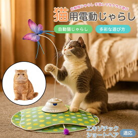 【5倍ポイント】 エキゾチックショートヘア猫 エキゾ 電動 猫じゃらし USB充電 3段階モード 羽根付き 知育トイ 赤外線センサー 室内用 静音 ひとり遊び 複数匹OK 留守番サポート ストレス発散 狩猟本能を刺激 運動不足ケア 安全設計 耐久 人気グッズ 高評価 おもちゃ