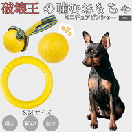 【5倍ポイント】 ミニチュアピンシャー犬 ミニピン 犬おもちゃ 破壊に強い EVAリング ボール 噛む 歯みが…