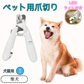 【5倍ポイント】 ペット用爪切り 犬猫爪切り LEDライト付き 犬 爪切り 猫用 ネイルトリマー 簡単操作 初心者対応 小型 コンパクト 持ち運びやすい ステンレス製 小型犬 うさぎ 小動物対応