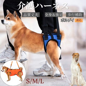 【5倍ポイント】 ボルゾイ犬種 ボルゾイ 犬 介護用 ハーネス 全身用 歩行補助 軽量 ベルト 長さ調節可能 飼い主の負担軽減 腰痛対策 階段 段差 車の乗り降り 補助具 ドッグハーネス メッシュ素材