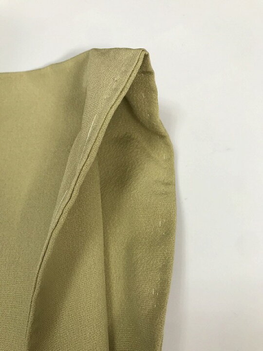 楽天市場】【中古】 Lサイズ 色留袖 正絹 薄グリーン地に大名行列模様 