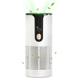 空気清浄機 卓上 車載 小型 軽量 3段階風量設定 静音 除菌脱臭 花粉 3色変換ライト タイマー機能 コンパクト ほこり/タバコ/ペット/PM2.5/カビ取り アレルギー対策 ギフト