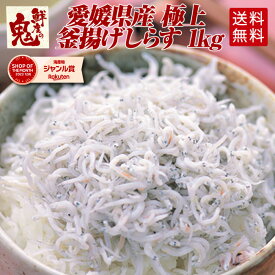 【16時まで当日発送】2個で600円OFF！3個で1,200円OFFクーポン！ 愛媛県産 極上 福島さんの 特級 釜揚げ しらす 1kg シラス しらす シラス干し しらす干し ちりめん チリメン ギフト プレゼント 化粧箱