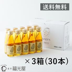 3ケース(30本)【送料無料】 VATEN バテン 100ml 10本入×3ケース ミトコンドリア活躍飲料 公式 栄養ドリンク エナジー ノンカフェイン 無添加 甘味料不使用 お米の発酵飲料 ヴィーガン アミノ酸 クエン酸 ポリフェノール 健康 美容 天然成分 妊活 28品目 アレルゲンフリー